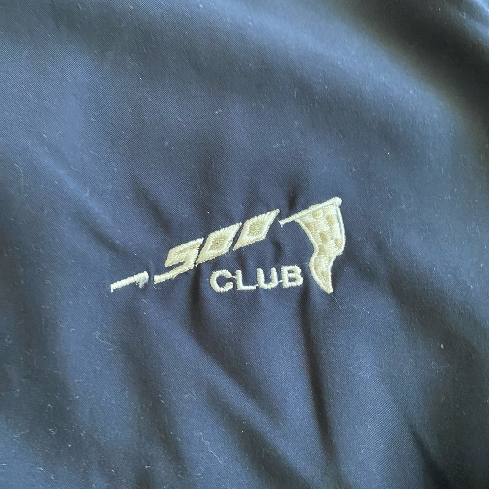 Adidas Navy Blue Pull Over Jacket - Picture 4 of 10